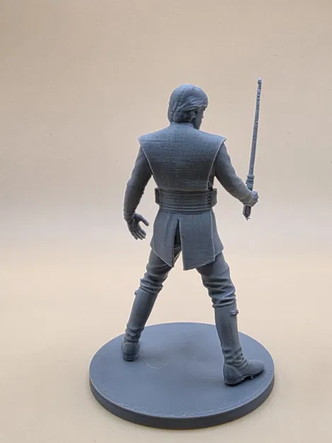 Miniature Luke Skywalker (Star Wars‑inspired) – Mô hình 3D - Image 4