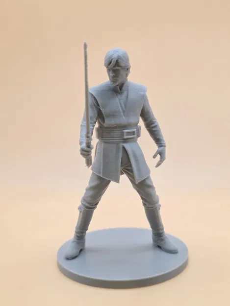 Miniature Luke Skywalker (Star Wars‑inspired) – Mô hình 3D - Image 5
