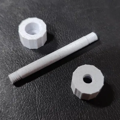 Ống dẫn filament cho PC4-M10 - dài 44mm, lỗ 6mm