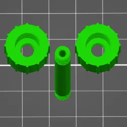 Ống dẫn filament cho PC4-M10 - dài 44mm, lỗ 6mm