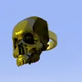 Nhẫn đầu lâu (Skull ring) - Thumbnail 2