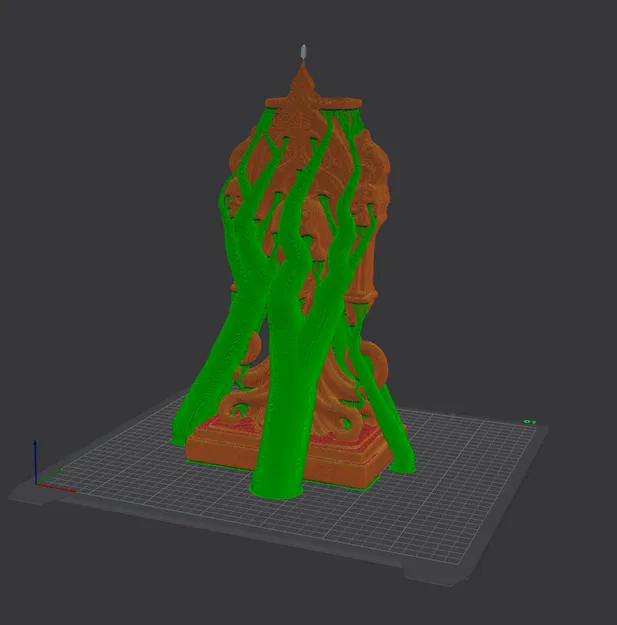 Chân nến Gothic (Gothic candelabra) - Image 2