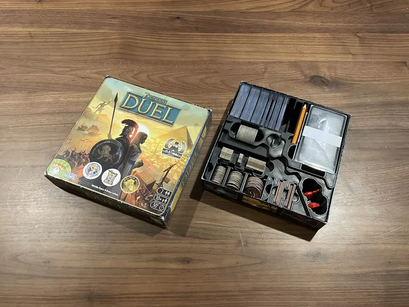 Khay Insert 7 Wonders Duel (Agora, Pantheon và Solo) - Image 1