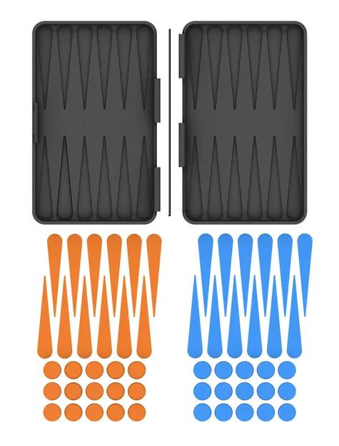 Backgammon To-Go (Bộ backgammon du lịch gập gọn) - Image 5