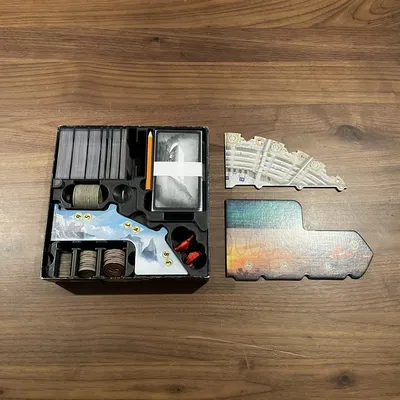 Khay Insert 7 Wonders Duel (Agora, Pantheon và Solo)