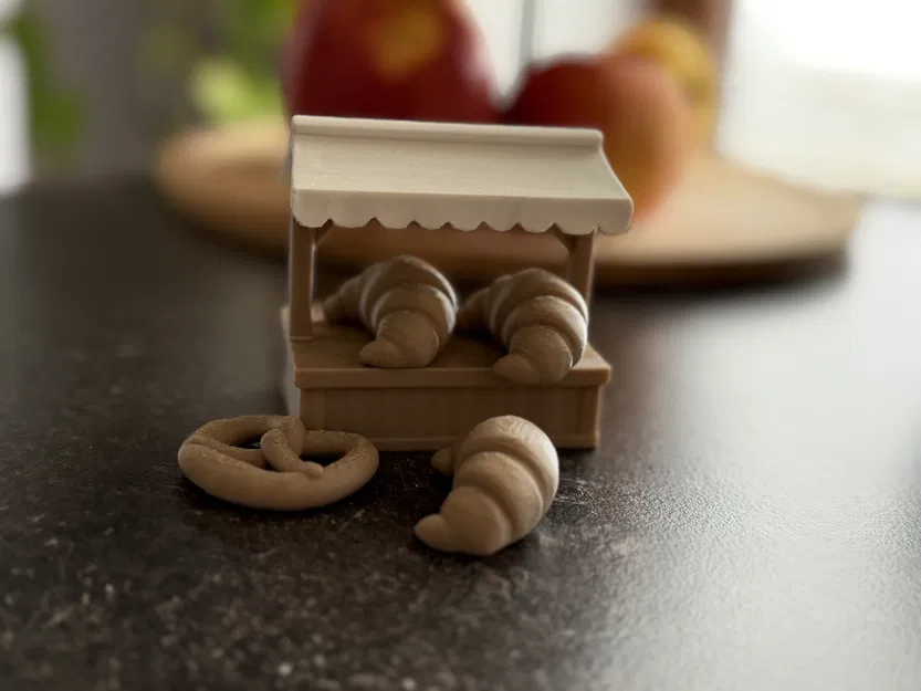 Pretzel (Bánh Pretzel) – Mô hình mini chủ đề tiệm bánh - Image 2