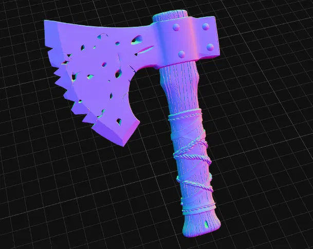 Rìu Chi Tiết (Detailed Axe) - Image 3