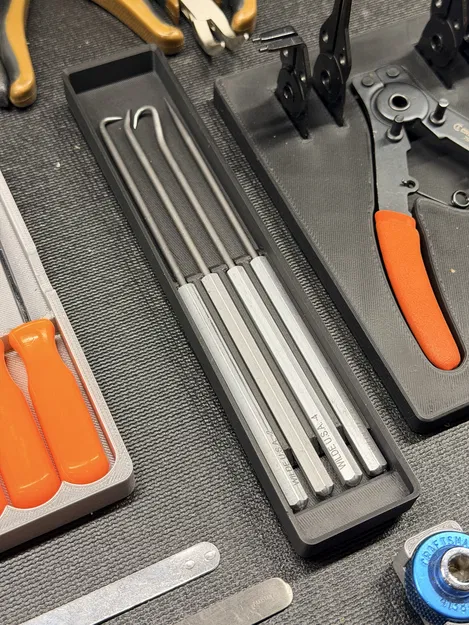 Khay Organizer Wilde 4 Piece Hook and Pick Set SHP904 (Gridfinity) - Image 1