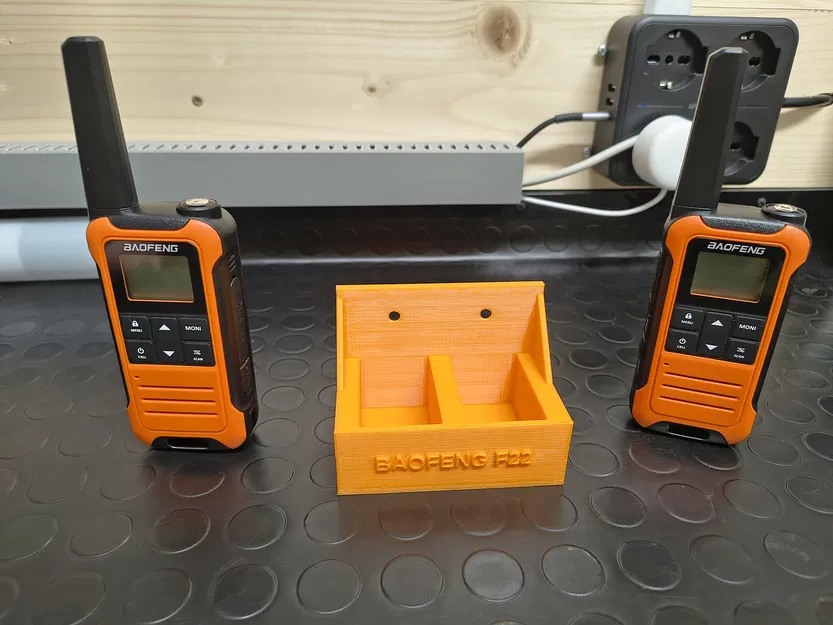 Baofeng F22 double cradle - wall Mount (Đế treo tường 2 máy) - Image 1