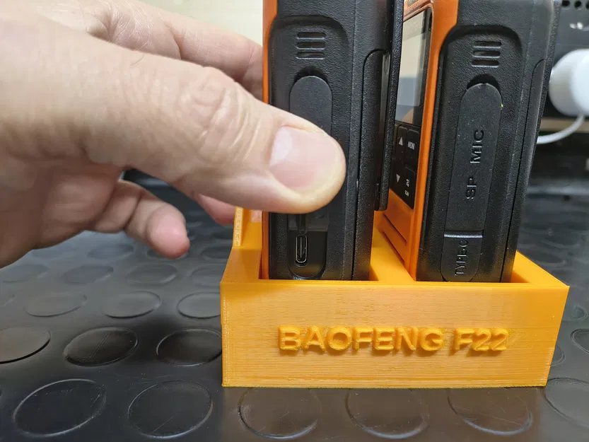 Baofeng F22 double cradle - wall Mount (Đế treo tường 2 máy) - Image 2