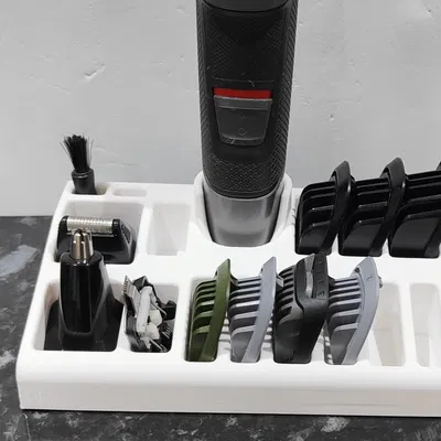 Kệ/khay sắp xếp Philips Multigroom 5000 Series Trimmer & phụ kiện