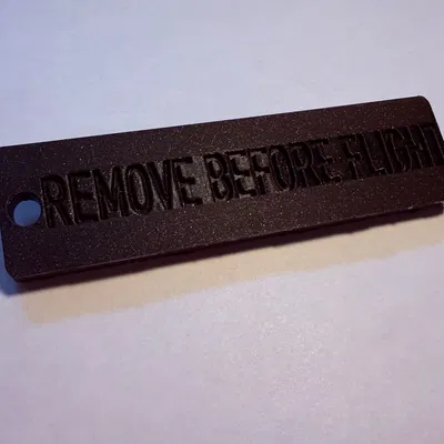 Móc khóa Jimmy's World Remove Before Flight