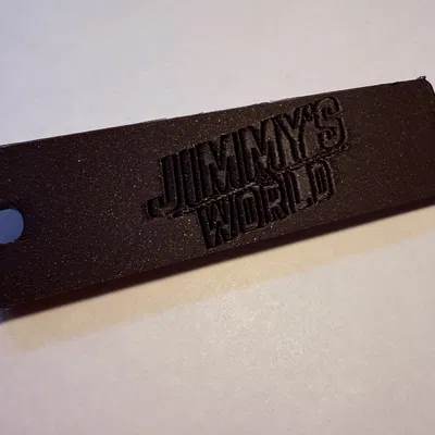 Móc khóa Jimmy's World Remove Before Flight