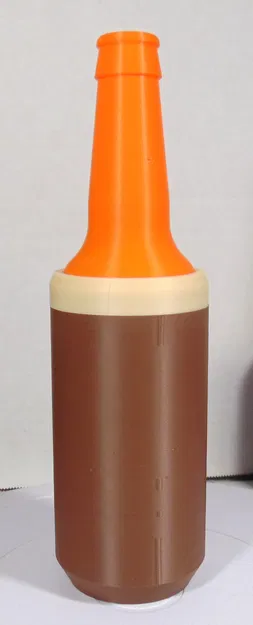 Giá giữ chai bia cổ dài (Long-Neck) hình bò Highland – Bottle Beer Koozie - Image 3