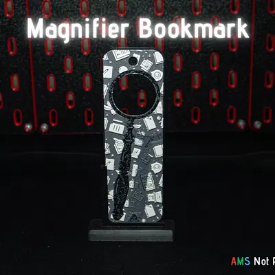 Magnifier Bookmark - Hueforge