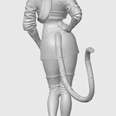 Tượng Cyber Cat-Girl Figurine 41