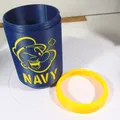 Koozie giữ lon Popeye U.S. Navy – Nắp vặn (Screw Top) - Thumbnail 4