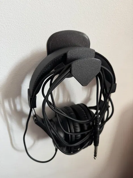 Giá treo tai nghe gắn tường (Headphone holder wall mount) - Image 1
