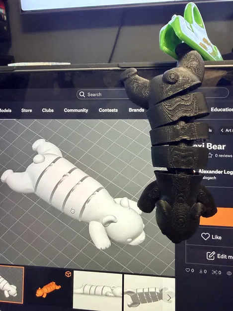 Flexi Bear (Gấu dẻo linh hoạt) - Image 1