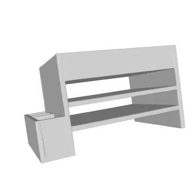 Desk Organizer V2 – Khay/Ống Cắm Bút 3 Ngăn Tối Giản