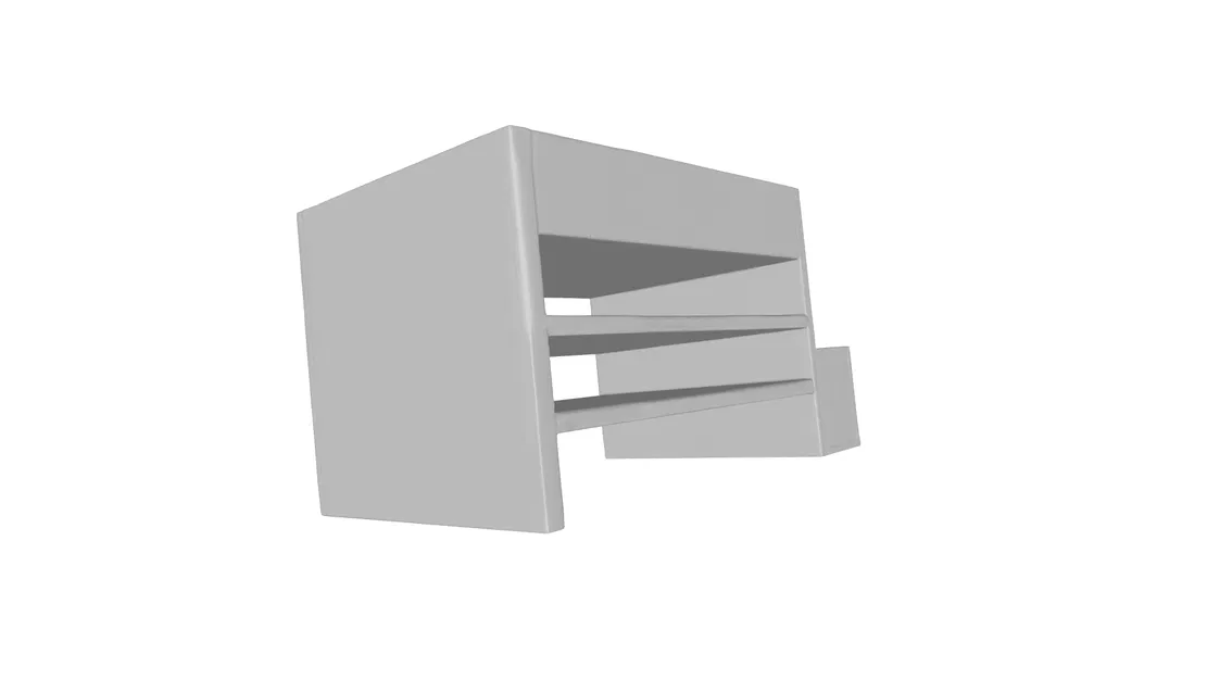 Desk Organizer V2 – Khay/Ống Cắm Bút 3 Ngăn Tối Giản - Image 3