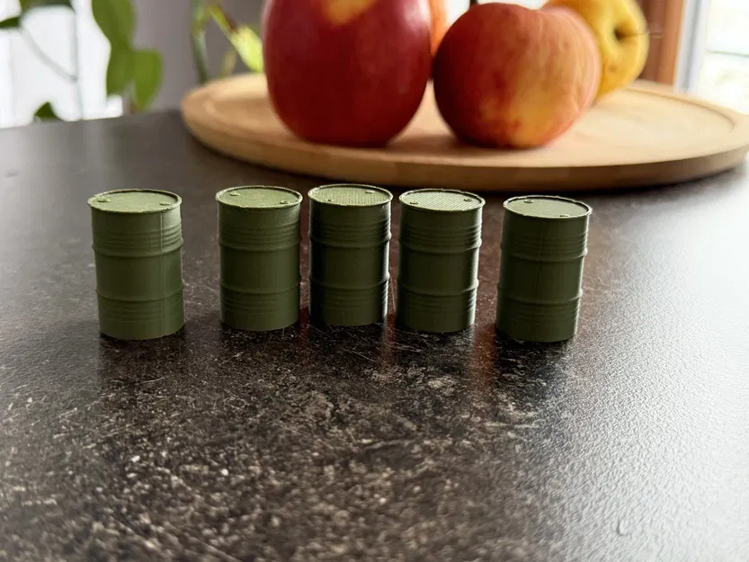 Thùng Dầu (Oil Barrel) – Mô hình thu nhỏ - Image 2