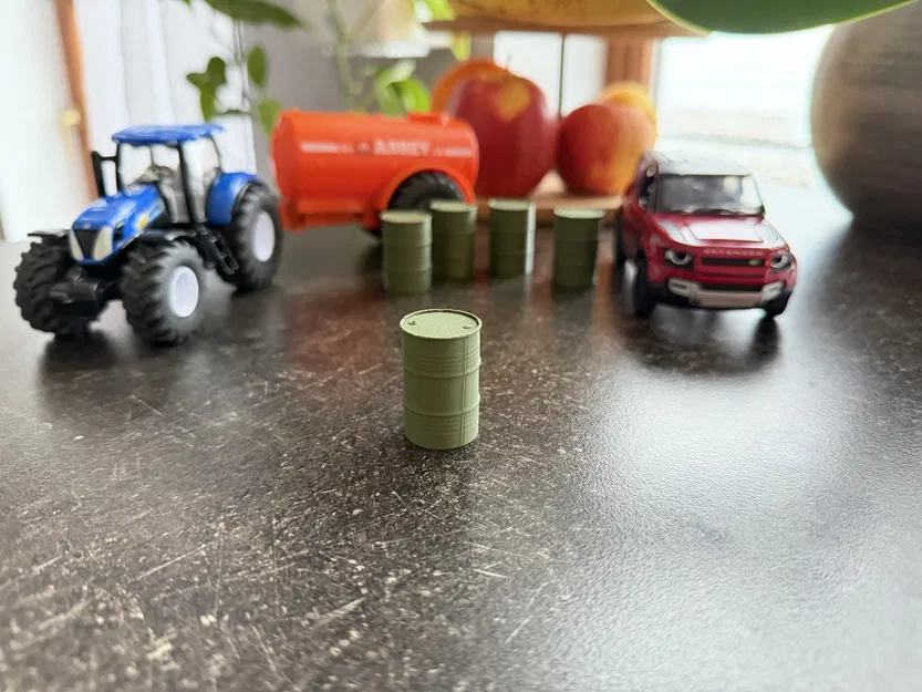 Thùng Dầu (Oil Barrel) – Mô hình thu nhỏ - Image 4