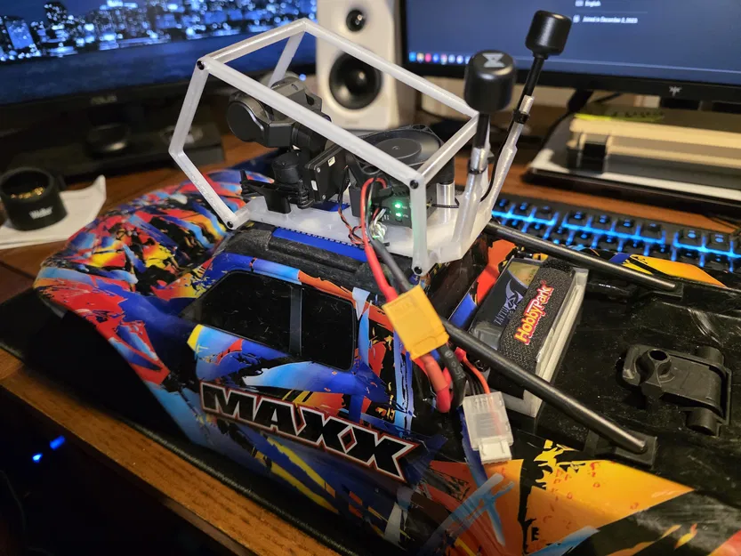 Khay Pin Phụ (Auxilary) cho Traxxas Maxx – Traxxas Maxx Auxilary Battery Tray - Image 4