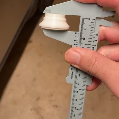 Nắp end cap trái (phía thắng) cho vitus DHF 112 front hub (KTi QL-TW1F)