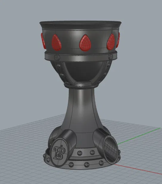 Tháp thả xúc xắc DND hình chén thánh (DND Chalice Dice Tower) - Image 1