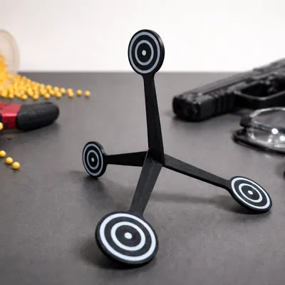 Bia Walking Target tự reset, modular cho slingshot/airsoft/archery