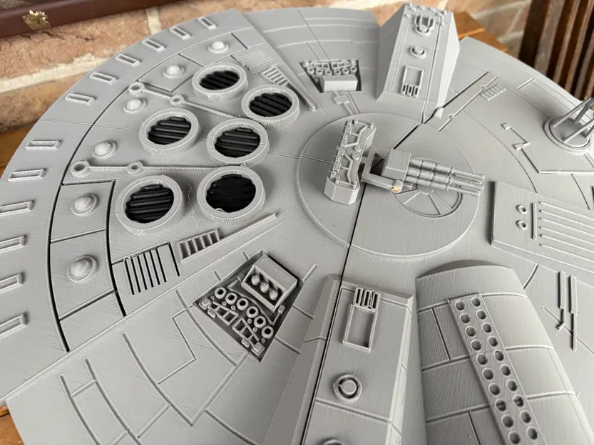 Smuggler-Class Light Freighter – Tàu vận tải hạng nhẹ cho dân buôn lậu (in 3D) - Image 5