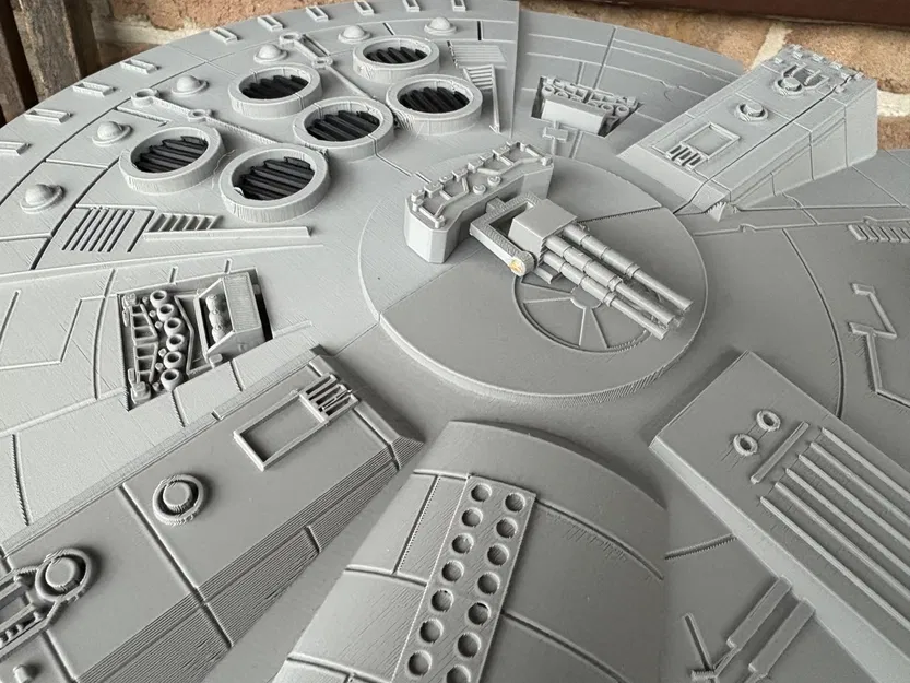 Smuggler-Class Light Freighter – Tàu vận tải hạng nhẹ cho dân buôn lậu (in 3D) - Image 10