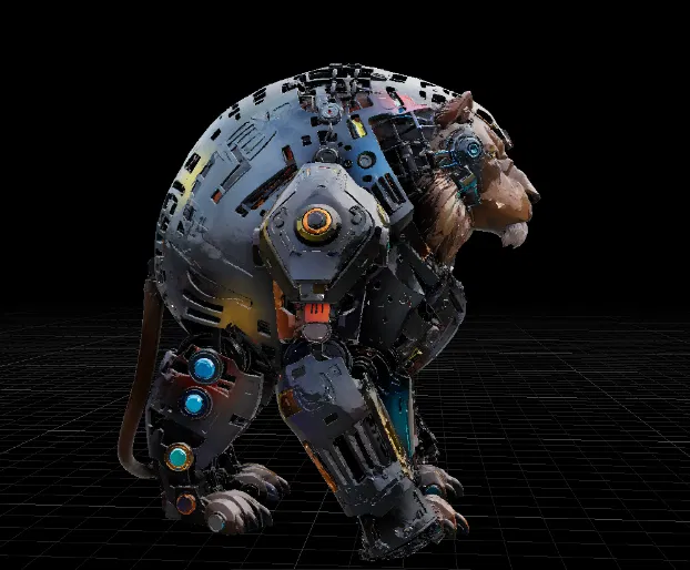 Sư tử Bionic (Bionic Lion) - Image 3