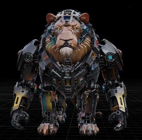 Sư tử Bionic (Bionic Lion) - Image 4