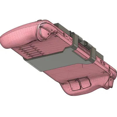 Giá gắn màn hình LCD 7 inch dạng snap-on cho SteamDeck