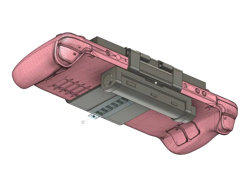 Giá gắn màn hình LCD 7 inch dạng snap-on cho SteamDeck - Image 4