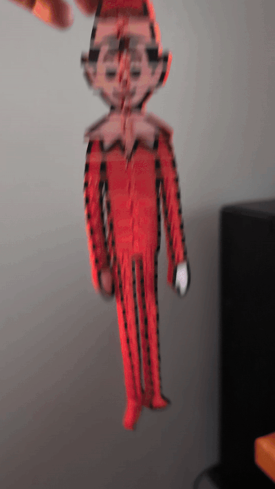 Creepy elf on a shelf flexi - Thumbnail 2