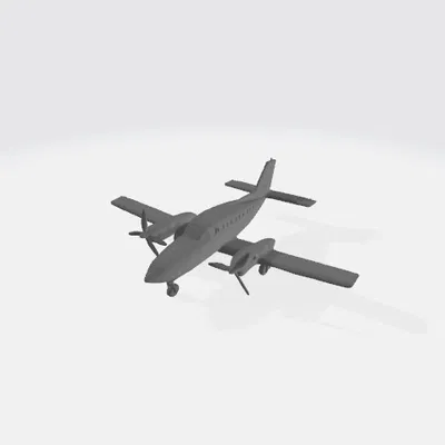 Cessna 421 (không có tip tanks)