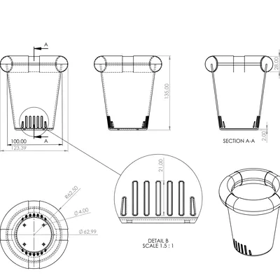Hộp nhả chlorine (Chlorine dispenser)