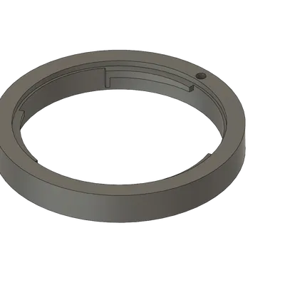 Ngàm bayonet Nikon F mount (phía thân máy)