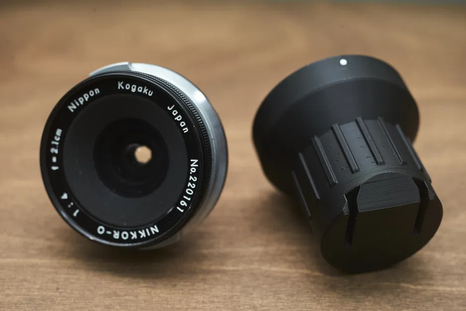 Nắp sau ống kính Nikon cho Nikkor 2.1cm f/4 & Deep Fisheye - Image 1