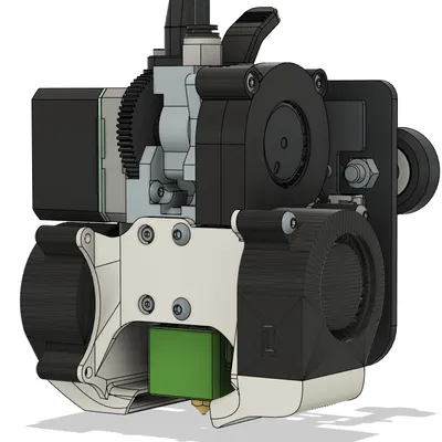 Ống dẫn gió làm mát Dual 4020 gắn hông cho AnkerMake M5