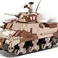 LEGO MILITARY LEGO compatible M3 GRANT/LEE xe tăng WW2 Mỹ & Anh - Thumbnail 1