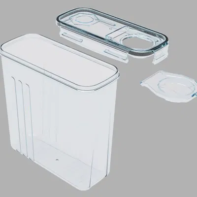 Skroam Cereal Container 4L - Dummy (Mẫu mockup)