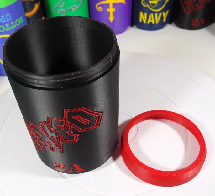 FAFO Can Holder Koozie 2nd Amendment Screw Top - Image 3