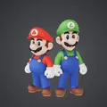 Tượng Mario và Luigi - Thumbnail 2