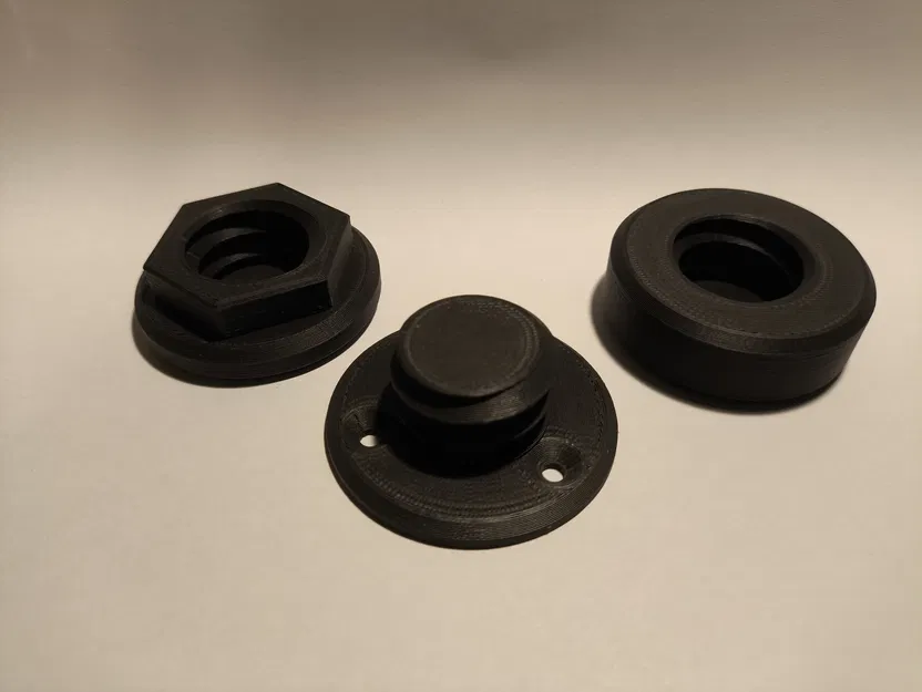 Chân nội thất điều chỉnh độ cao (Furniture adjustable legs) - Image 2