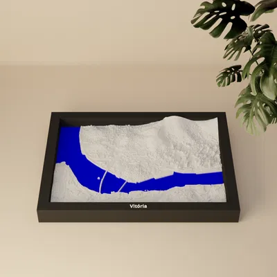 Vitória, Brazil - Mô hình thu nhỏ 3D