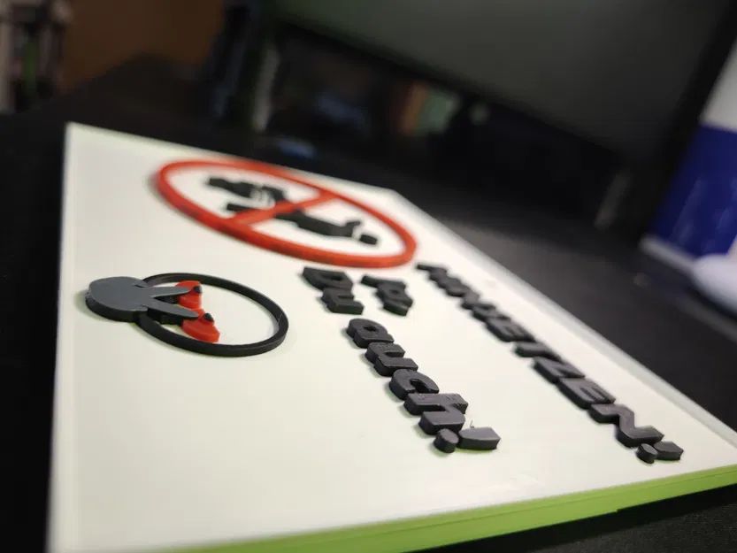 Bảng nhà vệ sinh "Toilettenschild" - Image 3